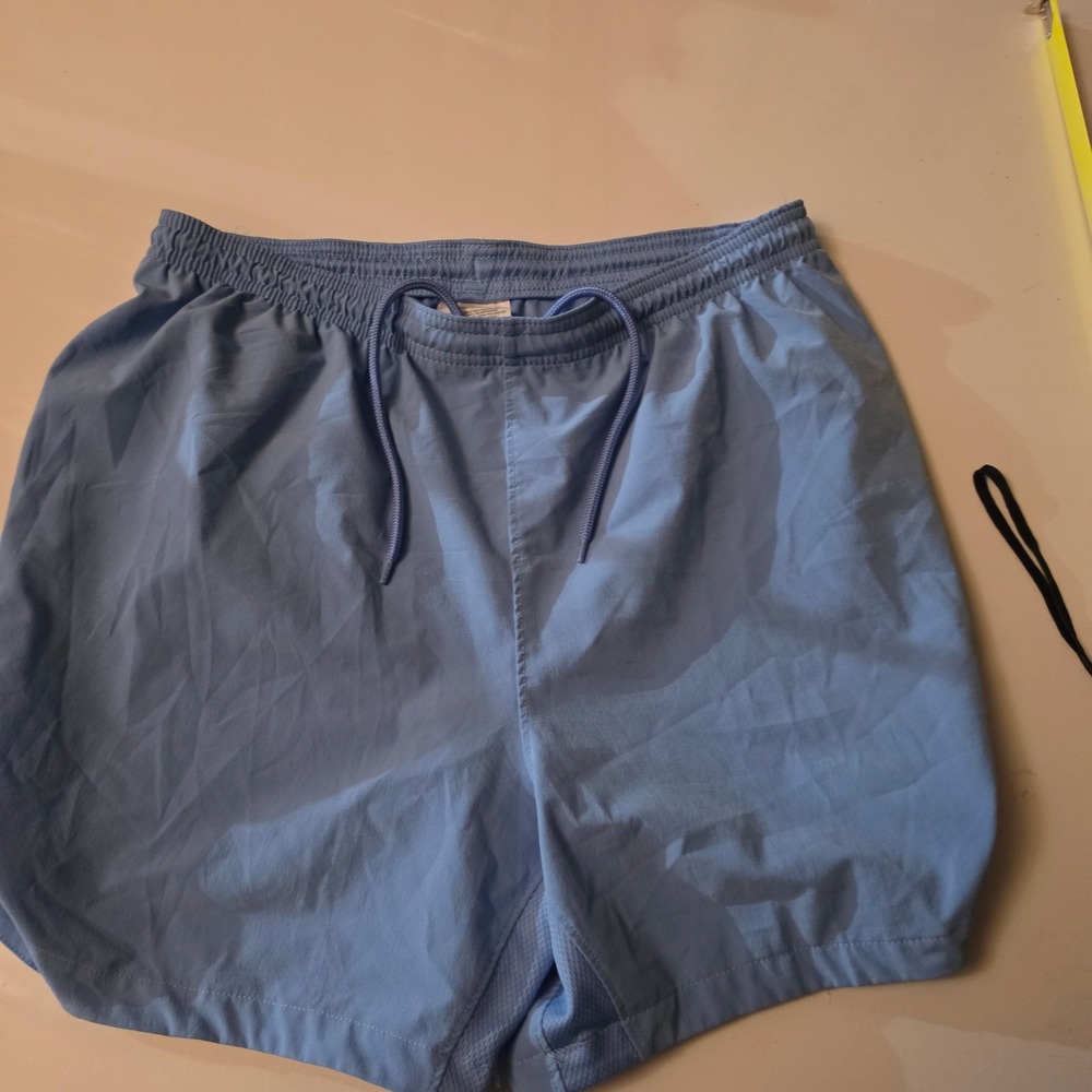 Nike Dri-FIT Womens Athletic Shorts Light Blue Running Gym Size Small
